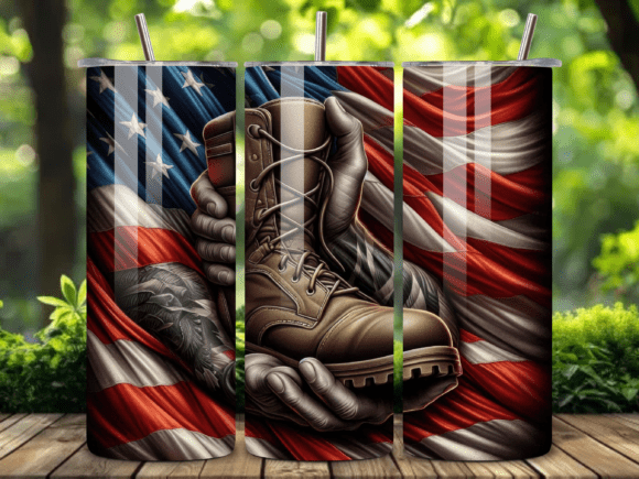 Download Patriotic 4th of July Tumbler Wrap PNG - Wrap Collection