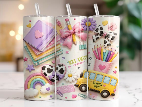 Download 20oz Teacher Tumbler Wrap Sublimation - Wrap Collection
