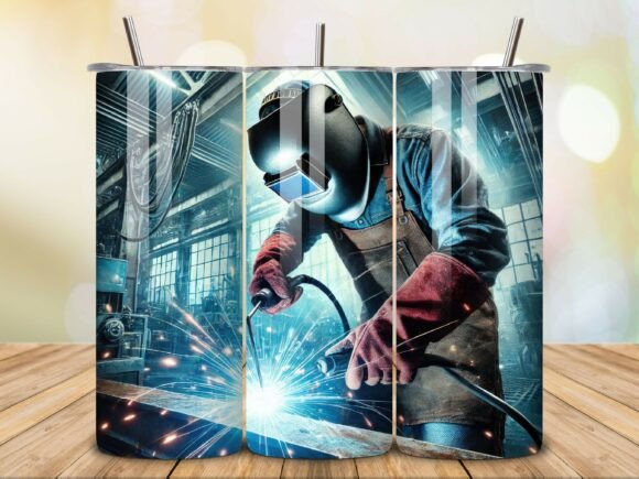 Download Welding 20Oz Tumbler Wrap Sublimation V1 - Wrap Collection