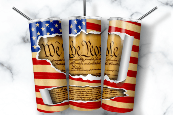 Download We the People American Flag Tumbler Wrap - Wrap Collection