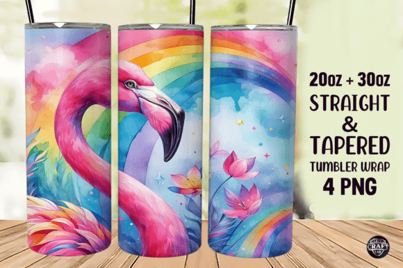 Download Flamingo Tumbler Wrap 20oz Sublimation - Wrap Collection