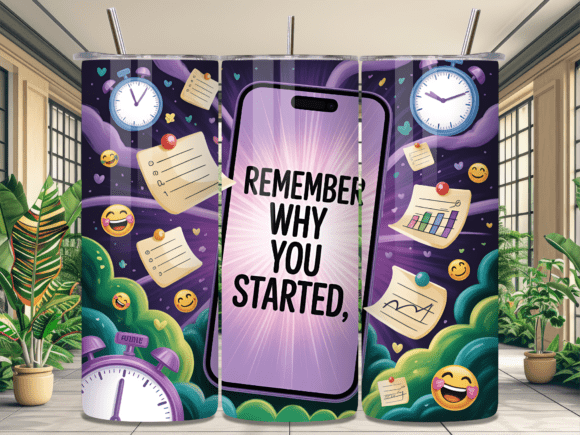 Download Self Care Inspirational Tumbler Wrap PNG - Wrap Collection